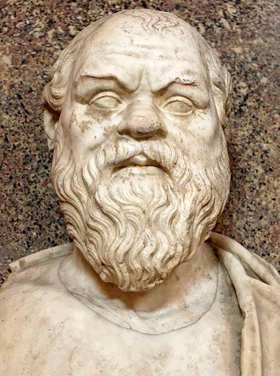 socrate bust pio clementino
