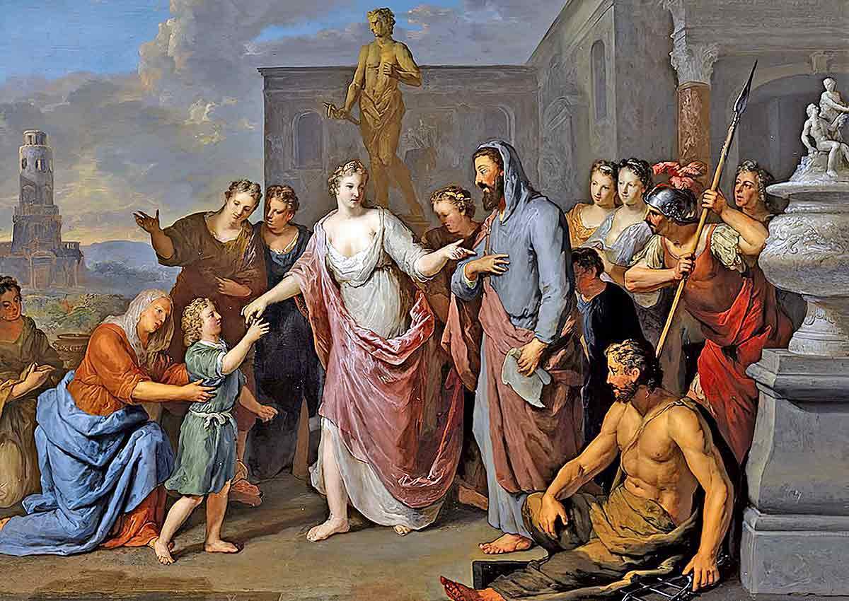 olimpia prezentand pictura lui Alexandru